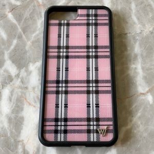 Wildflower Pink Plaid Case iPhone 6, 7, 8 Plus